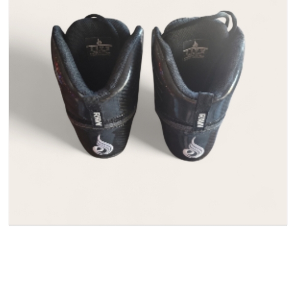 Ryderwear Men's Black Athletic High-Tops - Picture 3 of 3